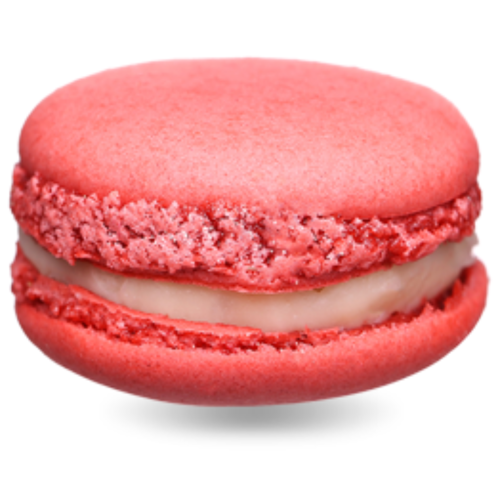 Strawberry Macarons